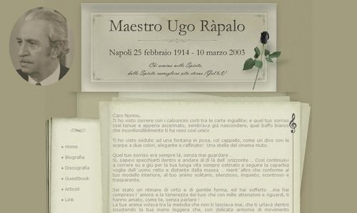 Maestro Ugo Rapalo